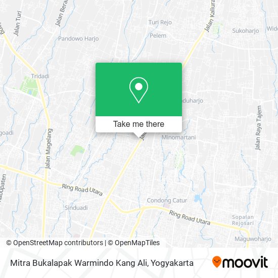Mitra Bukalapak Warmindo Kang Ali map