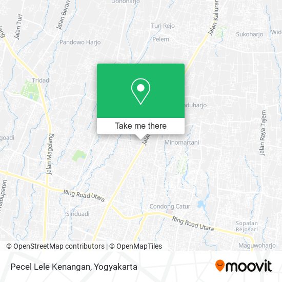 Pecel Lele Kenangan map