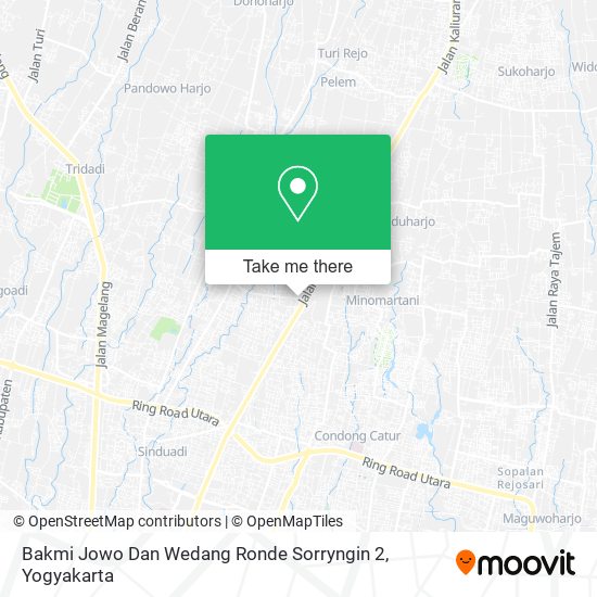 Bakmi Jowo Dan Wedang Ronde Sorryngin 2 map