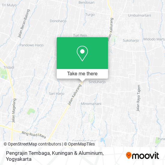 Pengrajin Tembaga, Kuningan & Aluminium map