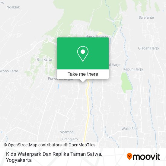 Kids Waterpark Dan Replika Taman Satwa map