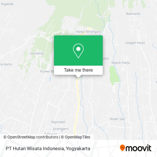PT Hutan Wisata Indonesia map