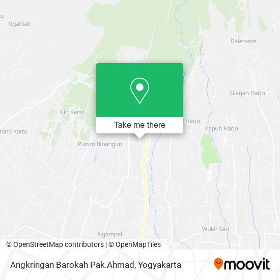 Angkringan Barokah Pak.Ahmad map