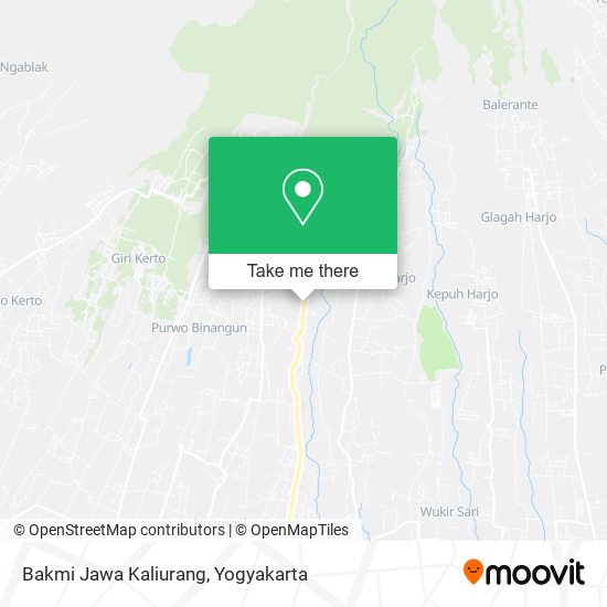 Bakmi Jawa Kaliurang map