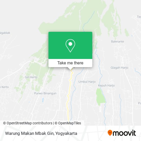 Warung Makan Mbak Gin map