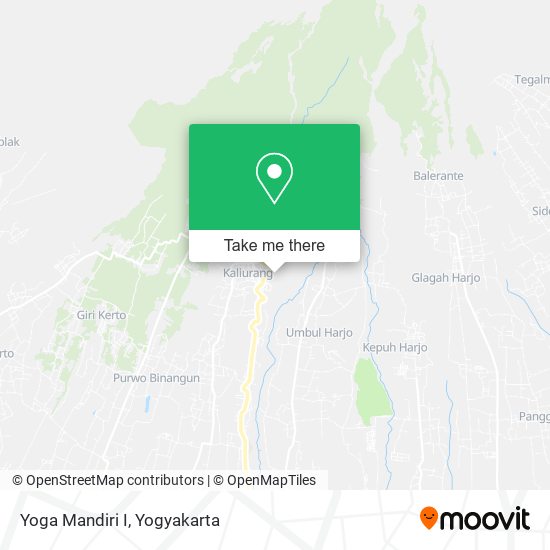 Yoga Mandiri I map