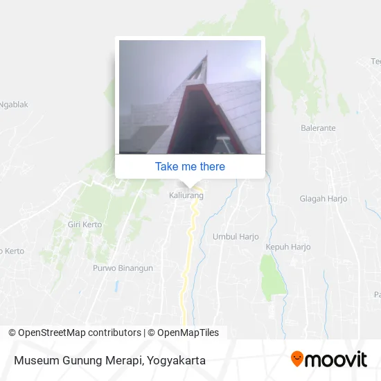 Museum Gunung Merapi map