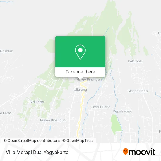 Villa Merapi Dua map