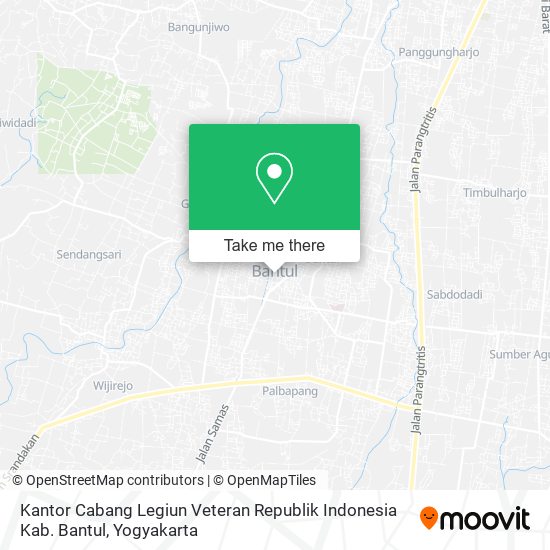 Kantor Cabang Legiun Veteran Republik Indonesia Kab. Bantul map