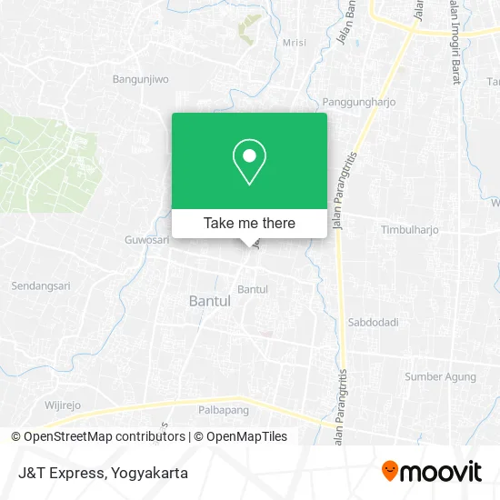 J&T Express map