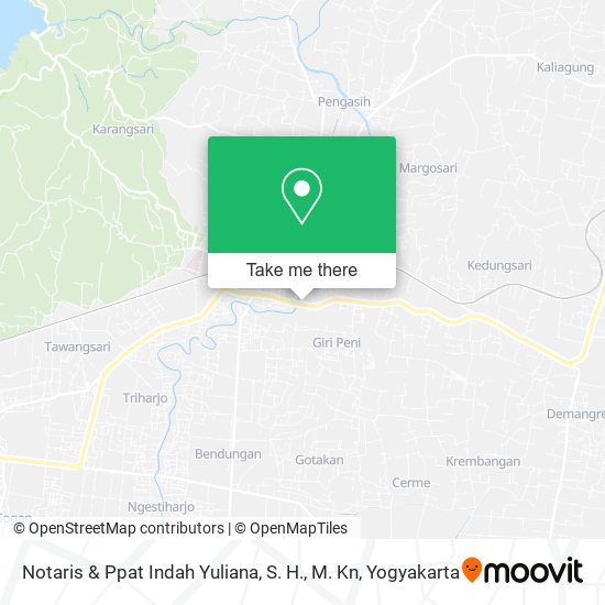Notaris & Ppat Indah Yuliana, S. H., M. Kn map