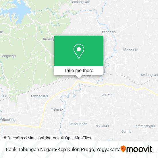 Bank Tabungan Negara-Kcp Kulon Progo map
