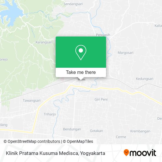 Klinik Pratama Kusuma Medisca map