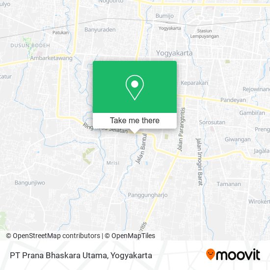 PT Prana Bhaskara Utama map