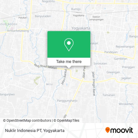Nuklir Indonesia PT map