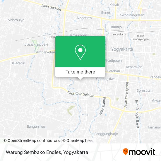 Warung Sembako Endles map