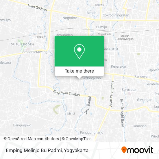 Emping Melinjo Bu Padmi map