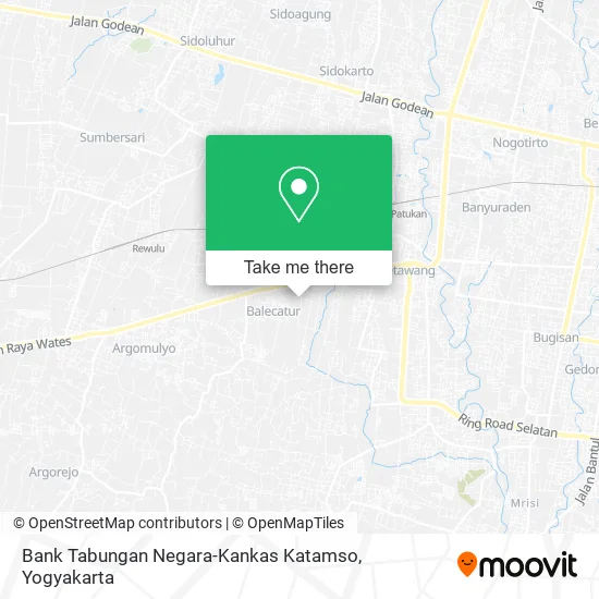 Bank Tabungan Negara-Kankas Katamso map