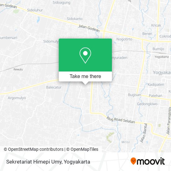 Sekretariat Himepi Umy map