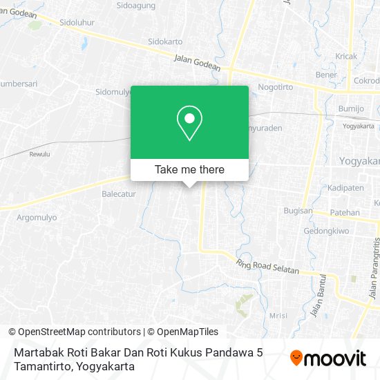 Martabak Roti Bakar Dan Roti Kukus Pandawa 5 Tamantirto map