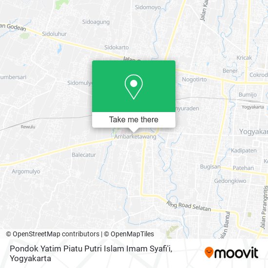 Pondok Yatim Piatu Putri Islam Imam Syafi'i map