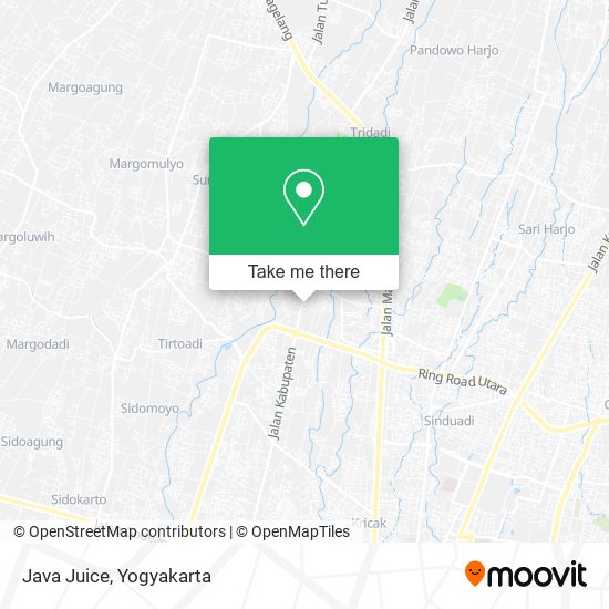 Java Juice map