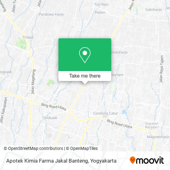 Apotek Kimia Farma Jakal Banteng map