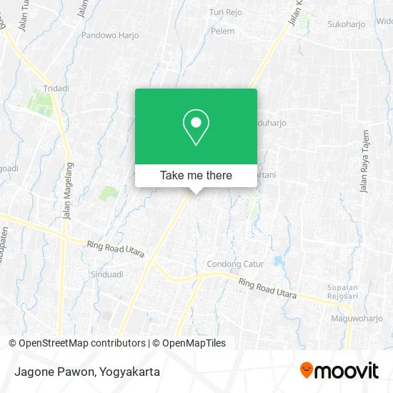 Jagone Pawon map