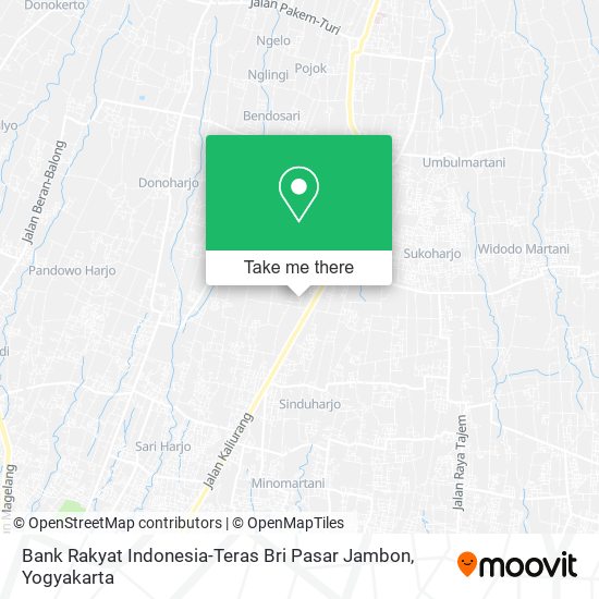 Bank Rakyat Indonesia-Teras Bri Pasar Jambon map