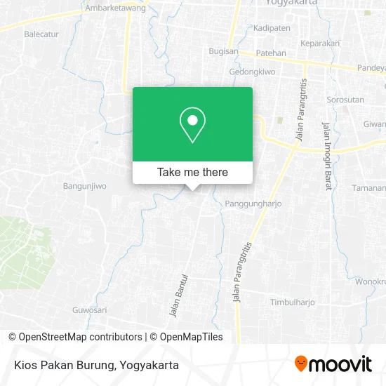 Kios Pakan Burung map