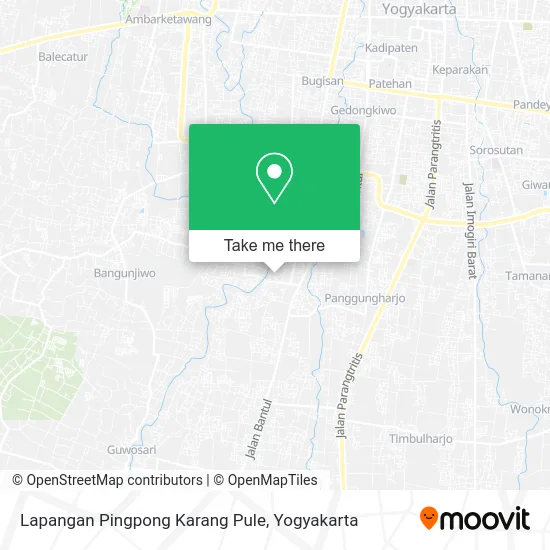 Lapangan Pingpong Karang Pule map