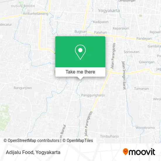 Adijalu Food map