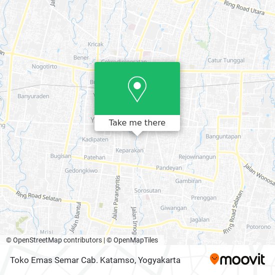 Toko Emas Semar Cab. Katamso map