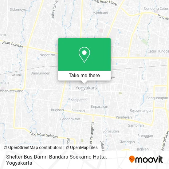 Shelter Bus Damri Bandara Soekarno Hatta map