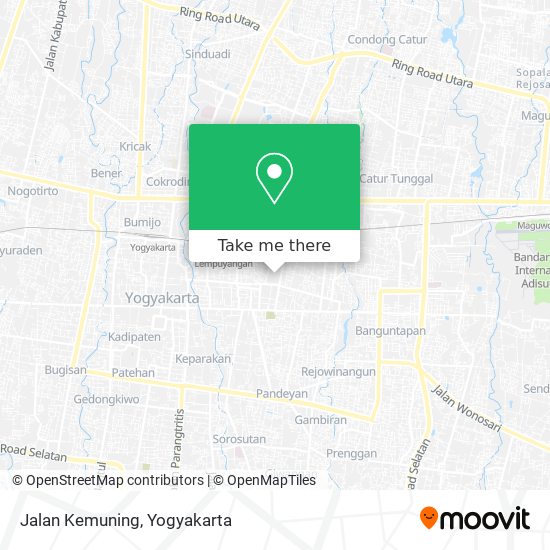 Jalan Kemuning map