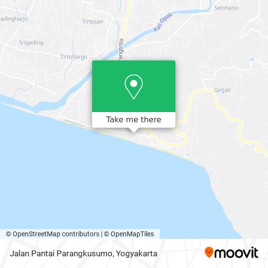 Jalan Pantai Parangkusumo map