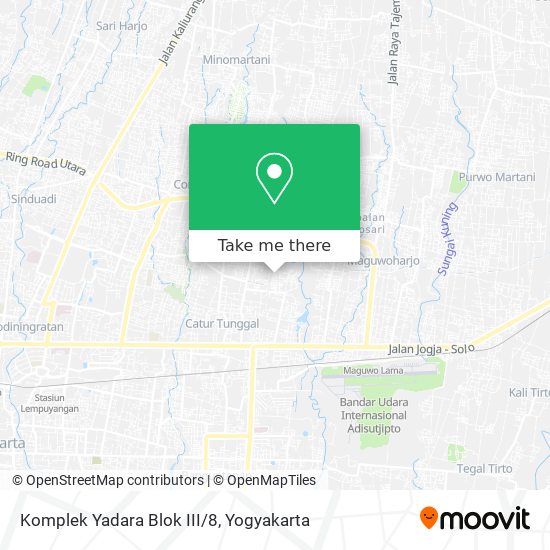 Komplek Yadara Blok III/8 map