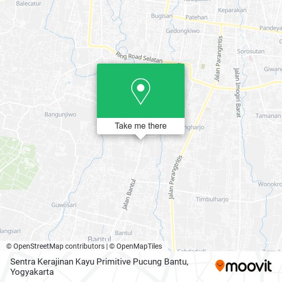 Sentra Kerajinan Kayu Primitive Pucung Bantu map