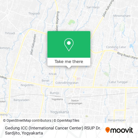 Gedung ICC (International Cancer Center) RSUP Dr. Sardjito map