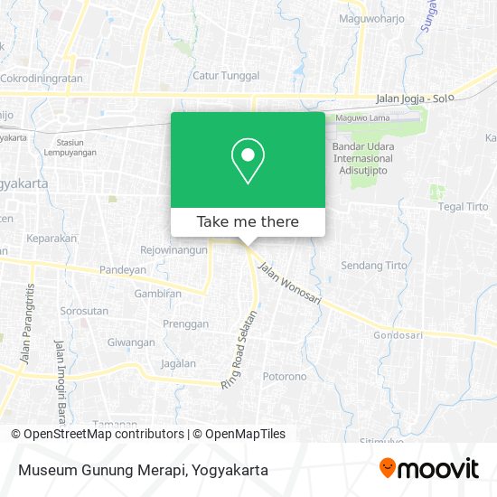 Museum Gunung Merapi map