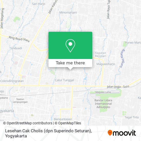 Lesehan Cak Cholis (dpn Superindo Seturan) map
