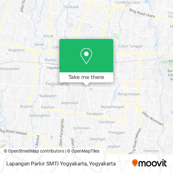 Lapangan Parkir SMTI Yogyakarta map
