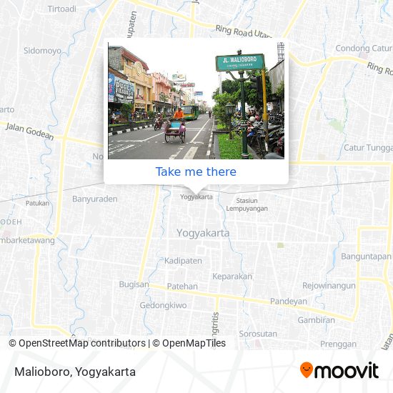 Malioboro map