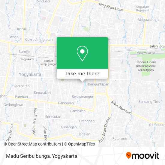 Madu Seribu bunga map