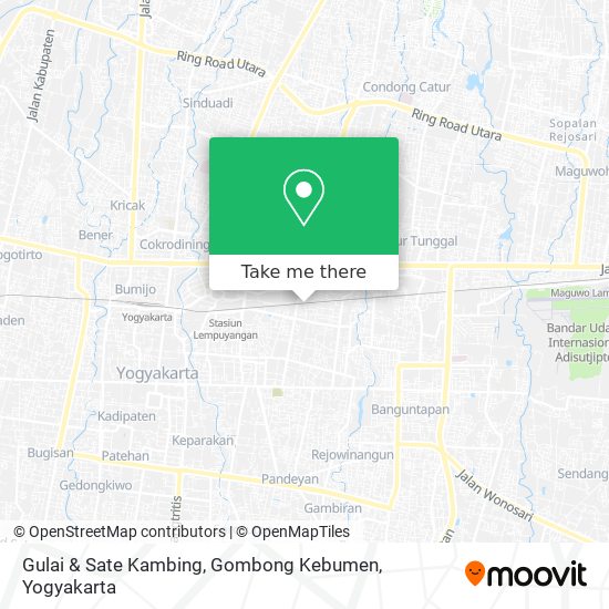 Gulai & Sate Kambing, Gombong Kebumen map