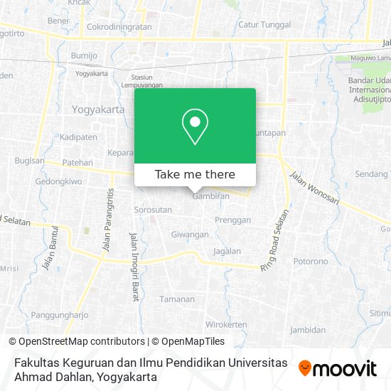 Fakultas Keguruan dan Ilmu Pendidikan Universitas Ahmad Dahlan map