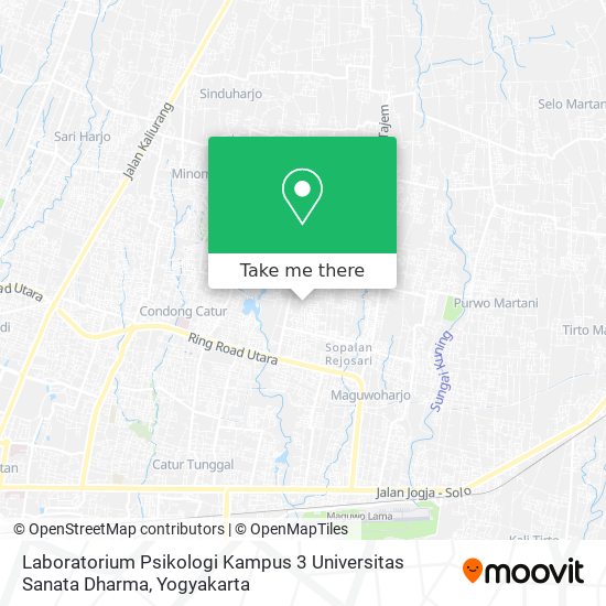 Laboratorium Psikologi Kampus 3  Universitas Sanata Dharma map