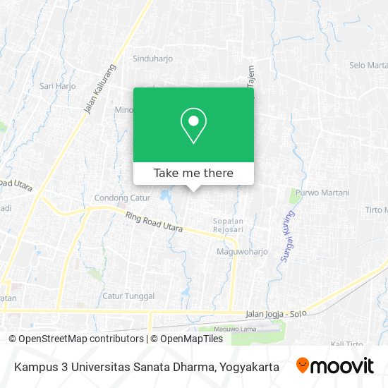 Kampus 3 Universitas Sanata Dharma map