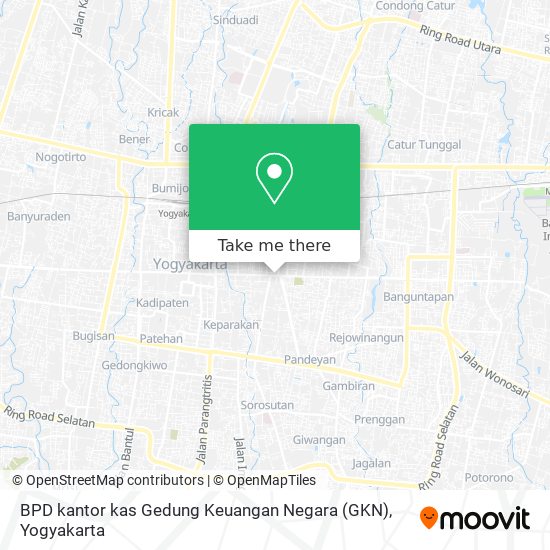 BPD kantor kas Gedung Keuangan Negara (GKN) map