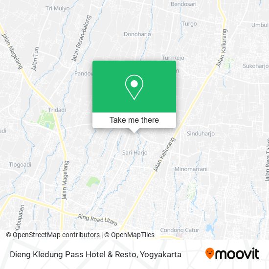 Dieng Kledung Pass Hotel & Resto map